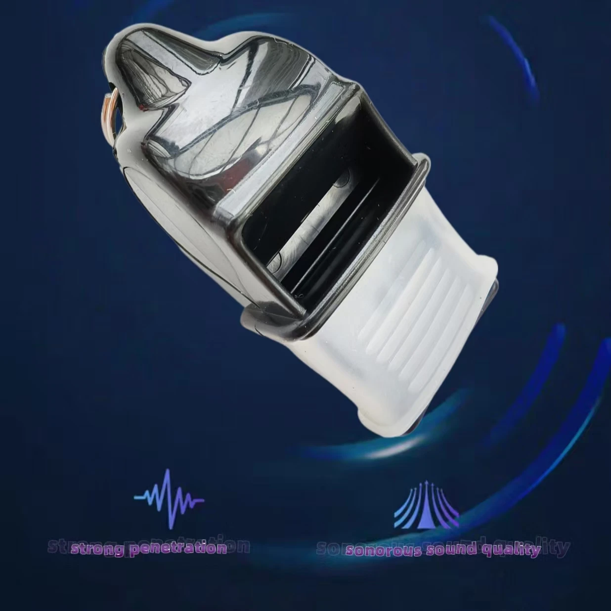 صفارة SONIK BLAST، صفارة مدرب الحكم، صفارة أمان خارجية، ألوان جميلة، بدون خرز، سهلة النفخ والصوت #3