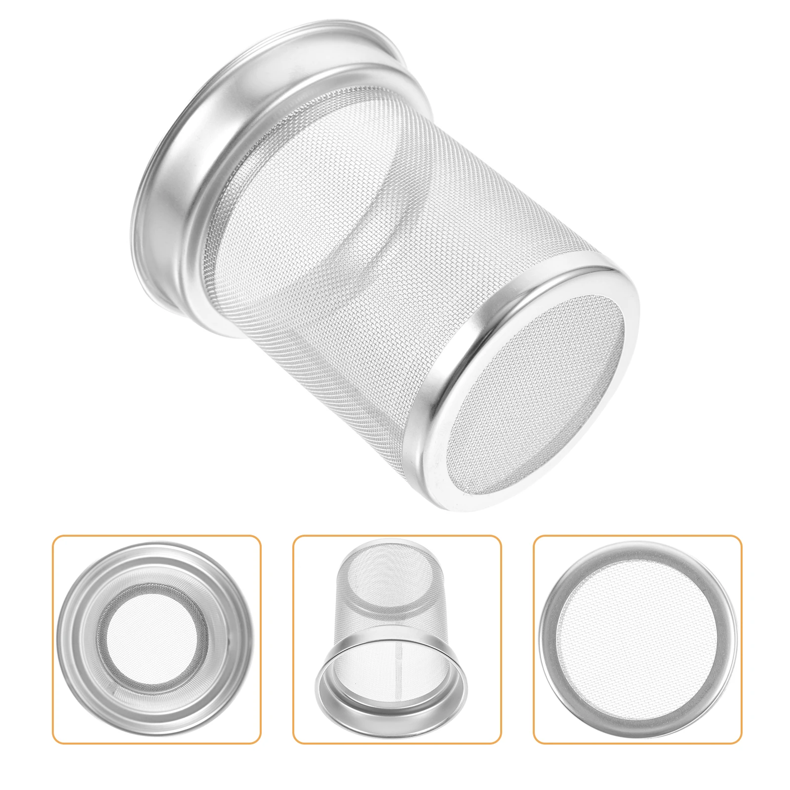 

1pc Stainless Steel Infuser Teapot Strainer Replacement Rust Resistant Strong Home Supplies Coffee Mesh Filter Tea Pot