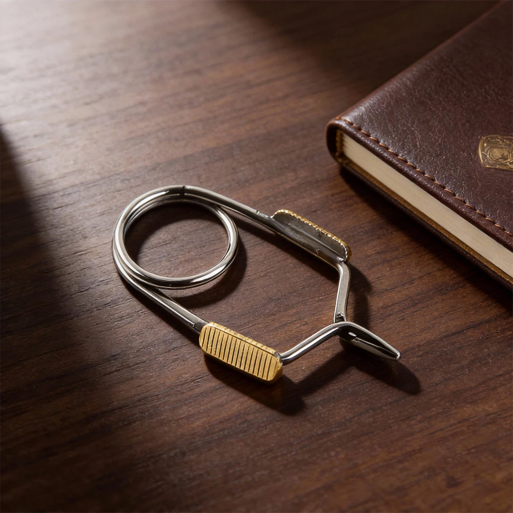 

Brass-Jointed Stainless Steel Hackle Pliers Optimized for Lightweight Handling and Stable Feather Retention at the Vise
