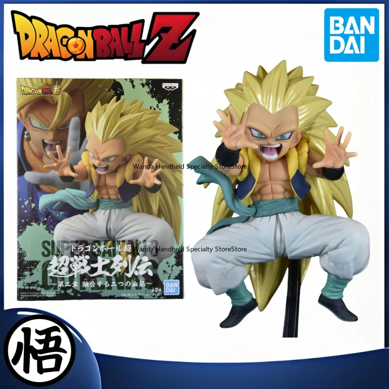

In stock Bandal Dragon Ball Two fused bloodlines Gotenks Collection of figures Anime characters Birthday gift Movie characters