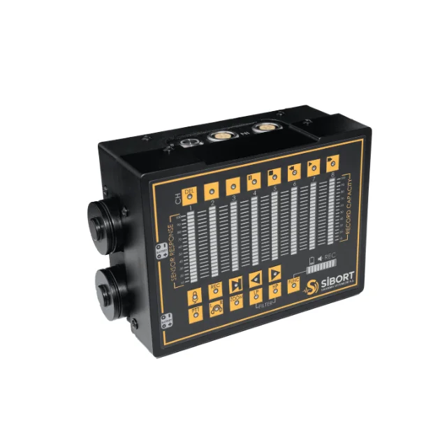 High Sensitivity 8-Channel Seismic Life Detector 4 Sensors 5-10M IP67 Waterproof Cable 0.05-5000MHz Vibration Sensor Disaster