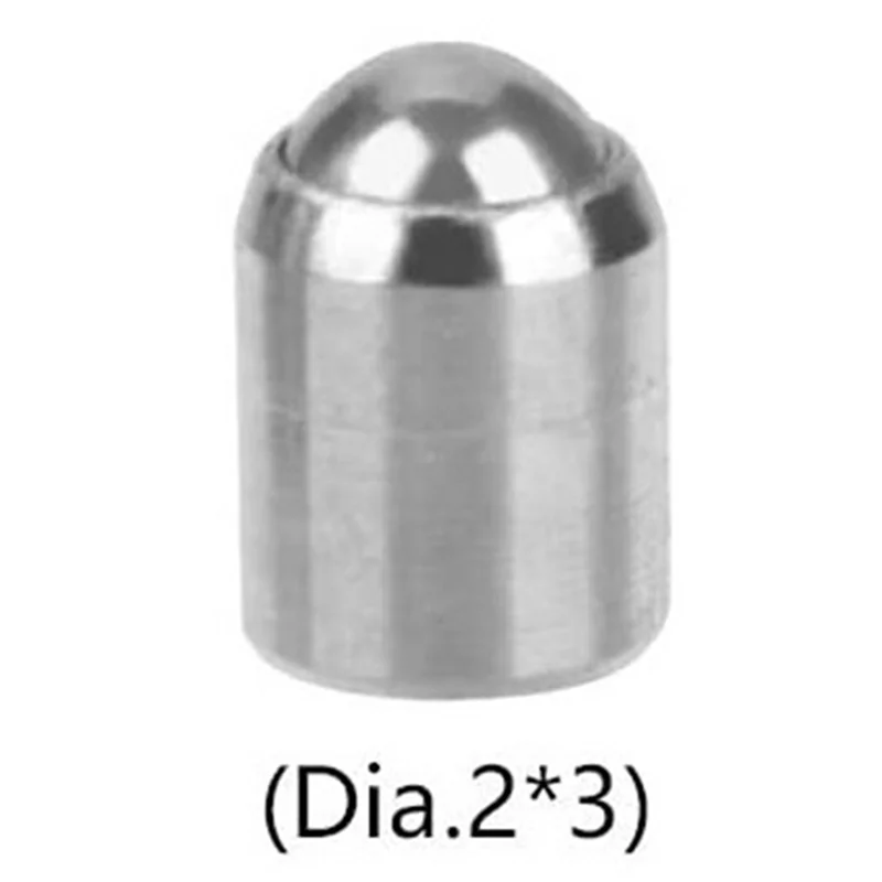 ABFI 40 pezzi 2X3mm stantuffo a sfera in acciaio inossidabile stantuffo a sfera a molla push fit stantuffi a sfera a molla set viti bulloni