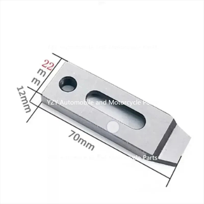 SUS 440 CNC Wire EDM Machine Stainless Jig Holder For Clamping PFB 70 x 22 x 12mm M8 Screw NEW