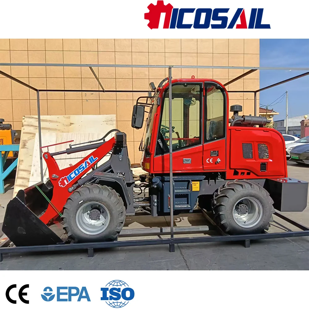 

Custom KZL918 Loader for Warehouse Bulk Sack Handling CE Euro 5 Telescopic Material Equipment