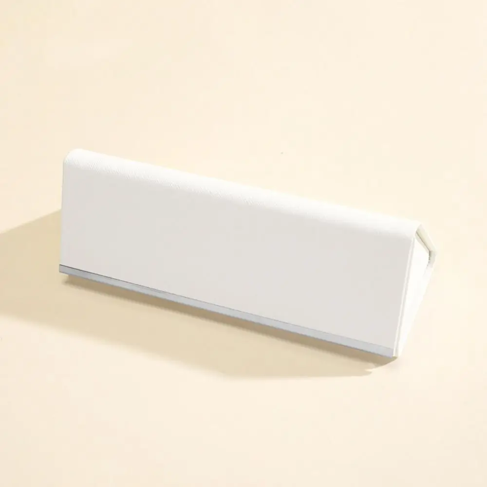 حافظة واقية للنظارات بإبزيم مغناطيسي، سعة كبيرة من جلد البولي يوريثان، واقي نظارات صلب متين يتدفقون بالداخل