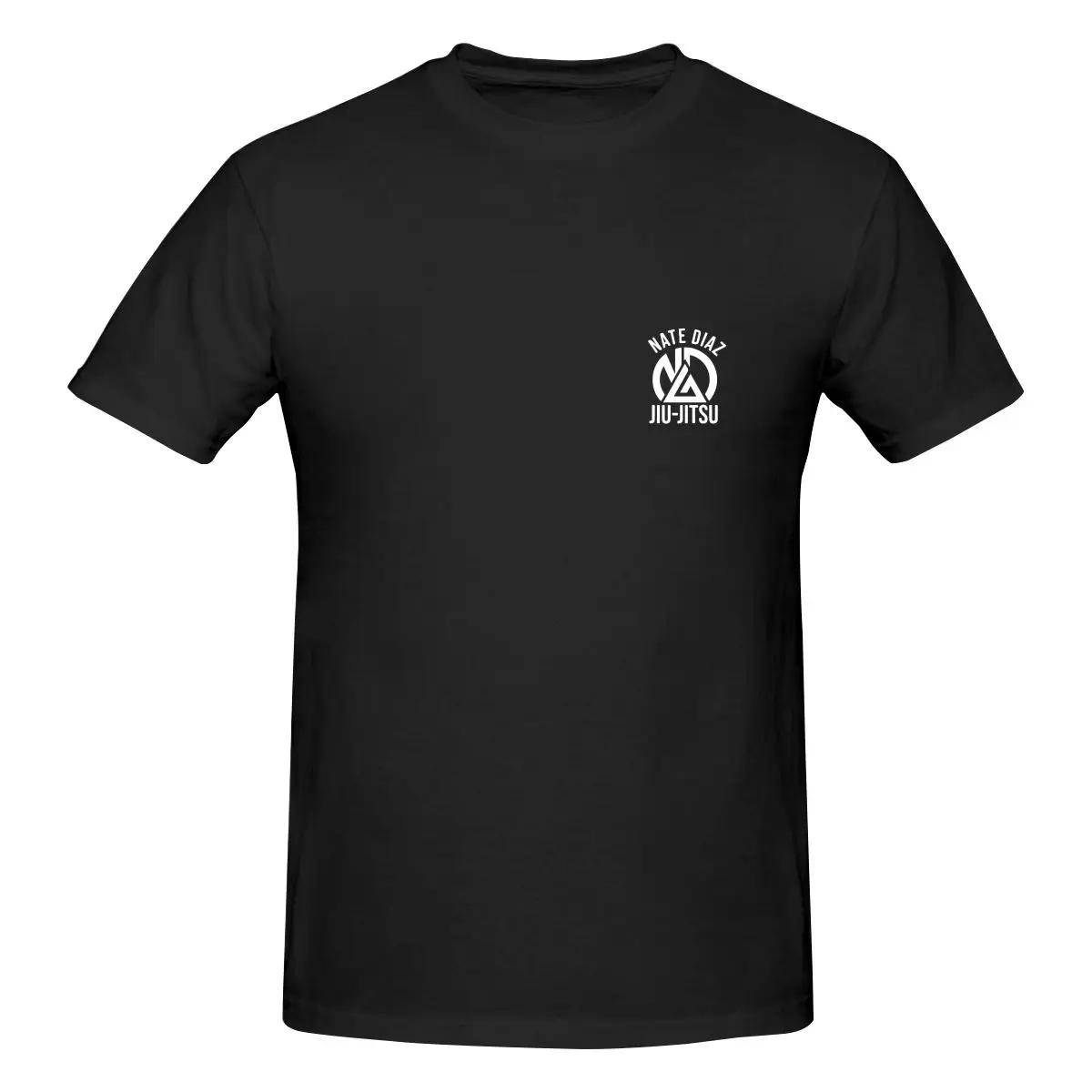 

High Quality 100% Cotton Nate Diaz Jiu Jitsu Men's Basic Short Sleeve T-Shirt