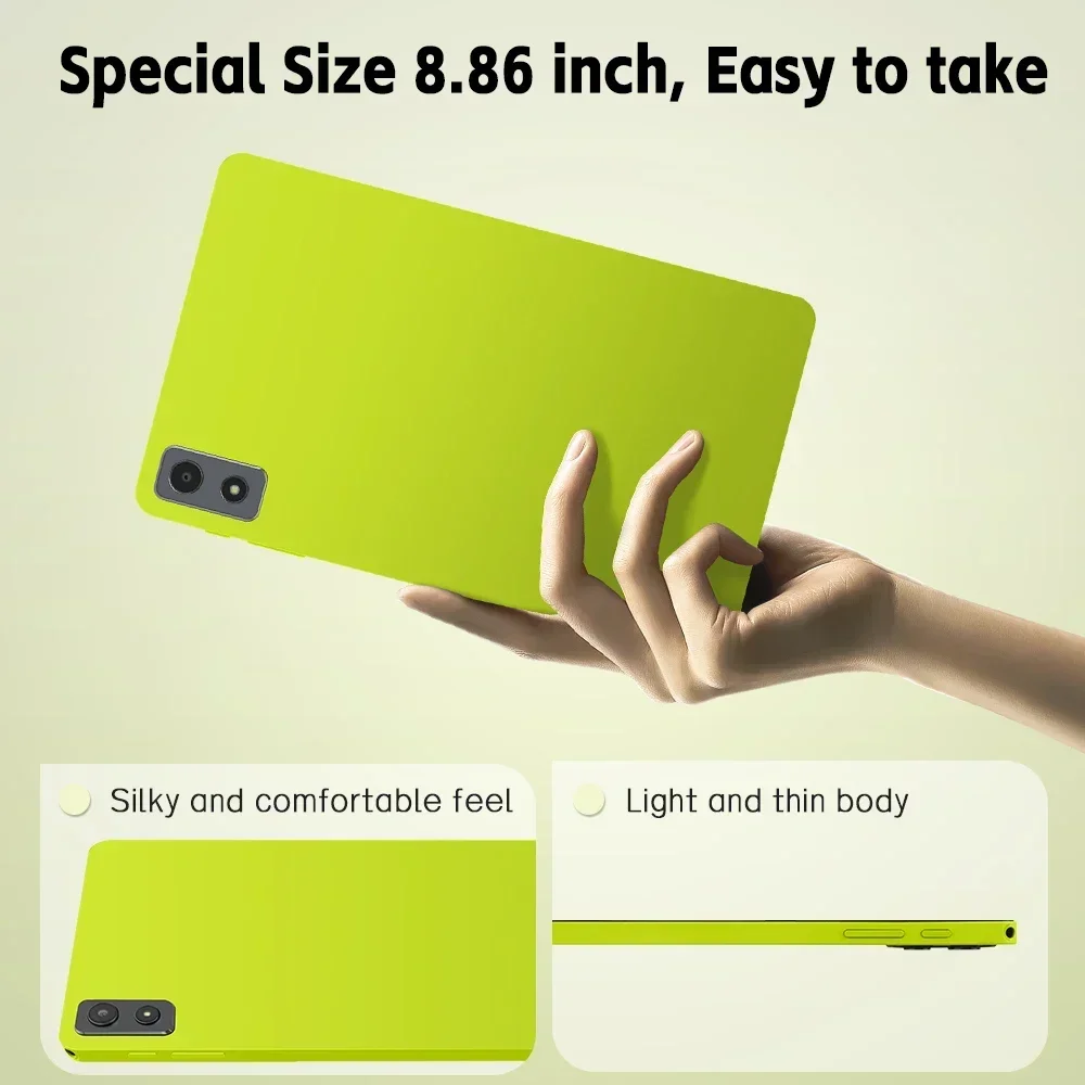 ANRY Tablette Androïd 15 Tablet, Ultimi Tablet da 8,68 pollici 2025 con Widevine L1, 1340*800Incell, 8 GB+64 GB, 5000 mAh, 5G WiFi BT 5