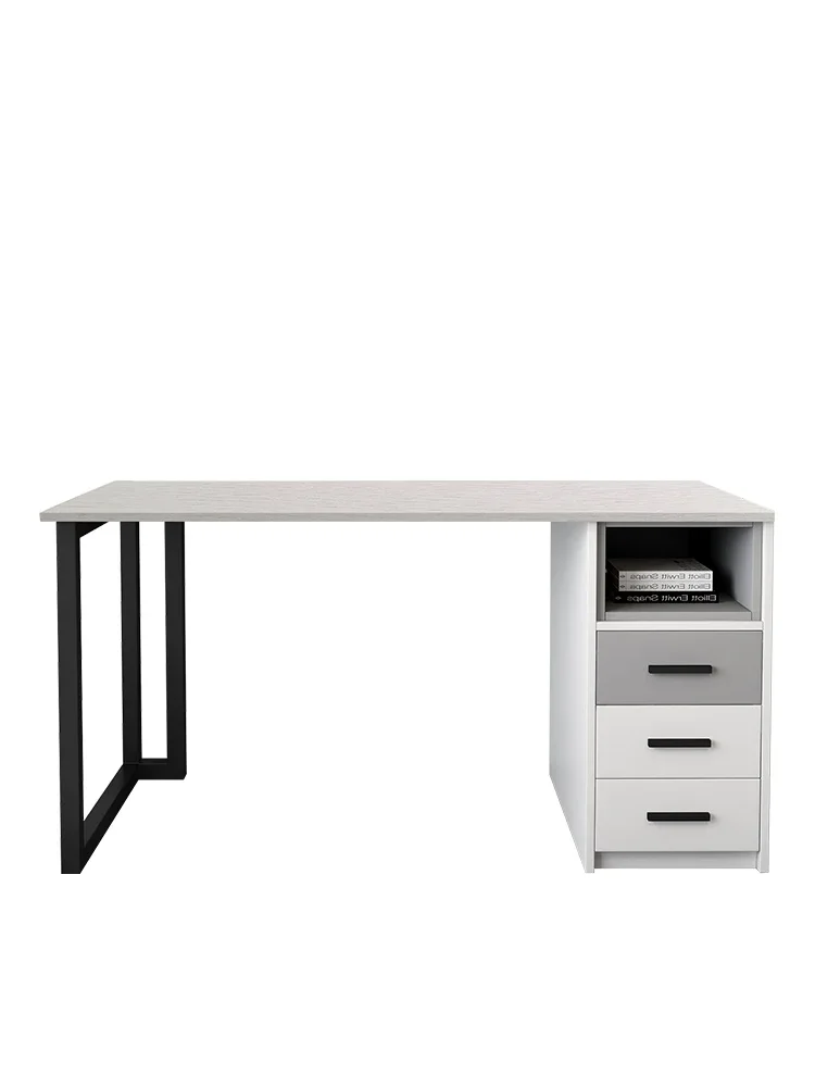 Solid wood light luxury internet celebrity writing desk, office modern minimalist computer , home bedroom