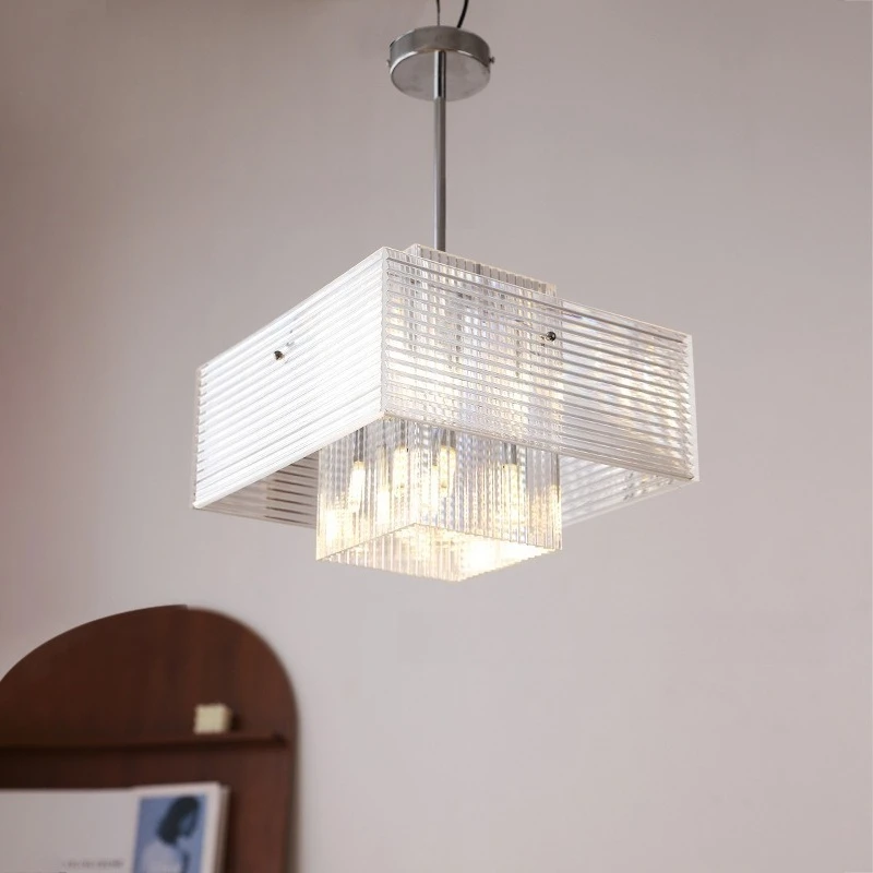 Medieval Geometry Industrial Style Living Room Chandelier German Modern Designer Lobby Restaurant Bauhaus Bedroom Pendent Lamp