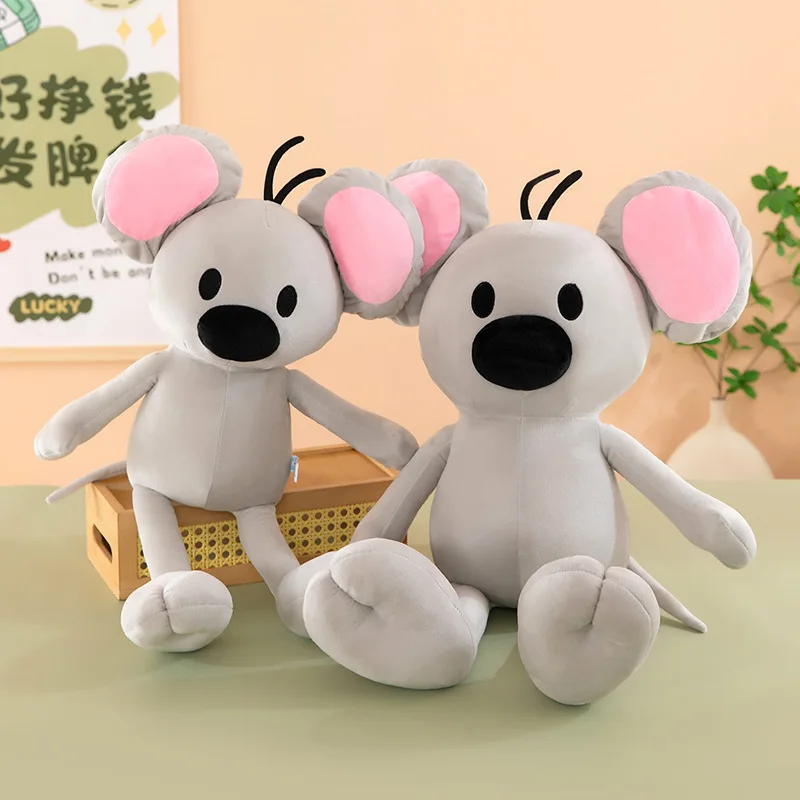 35-90cm Nermal Plush handmade doll Cute sitting posture large size Toy Super soft pillow Sofa back cushion Comfort Doll Gift