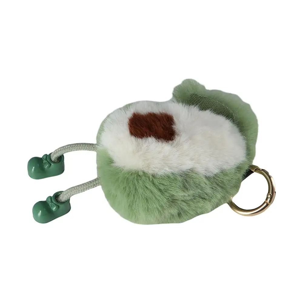 Porte-clés en Imitation laine pour femmes, accessoires de voiture, anneau métallique, avocat, Style coréen, pendentif de sac, modèle de poupée suspendue