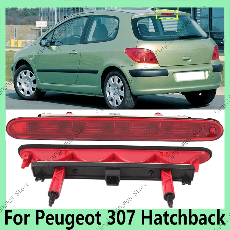 For Peugeot 307 Hatchback Auto Parts High Brake Lights Rear Terminal Signal Light Anti-Rear-Chasing Warning Light