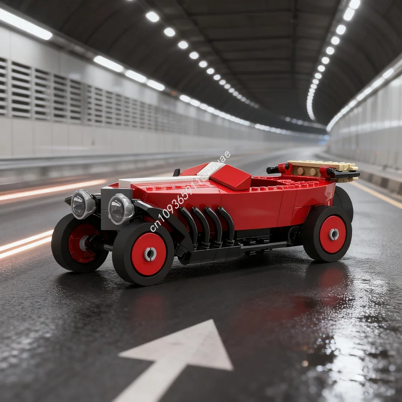 163 قطعة MOC Mercedeseed مدينة أبطال نموذج اللبنات تجميع فكرة إبداعية ألعاب تعليمية الطوب هدية الكريسماس عيد ميلاد