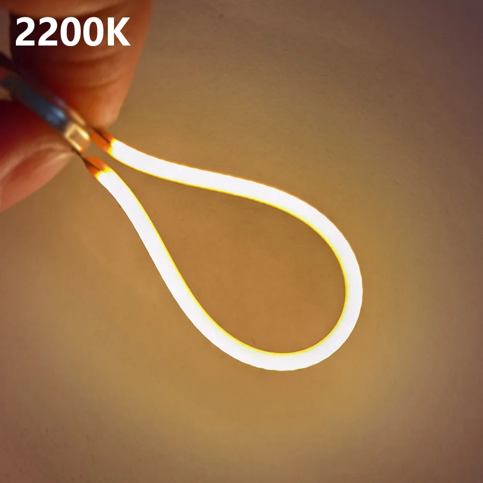 10Pcs 3V Weiße LED COB Flexible Filament 80mm 60mm 255mm 130mm Retro Edison birne Lampe Teile LED Diode Beleuchtung Streifen Dekoration – Detail 7