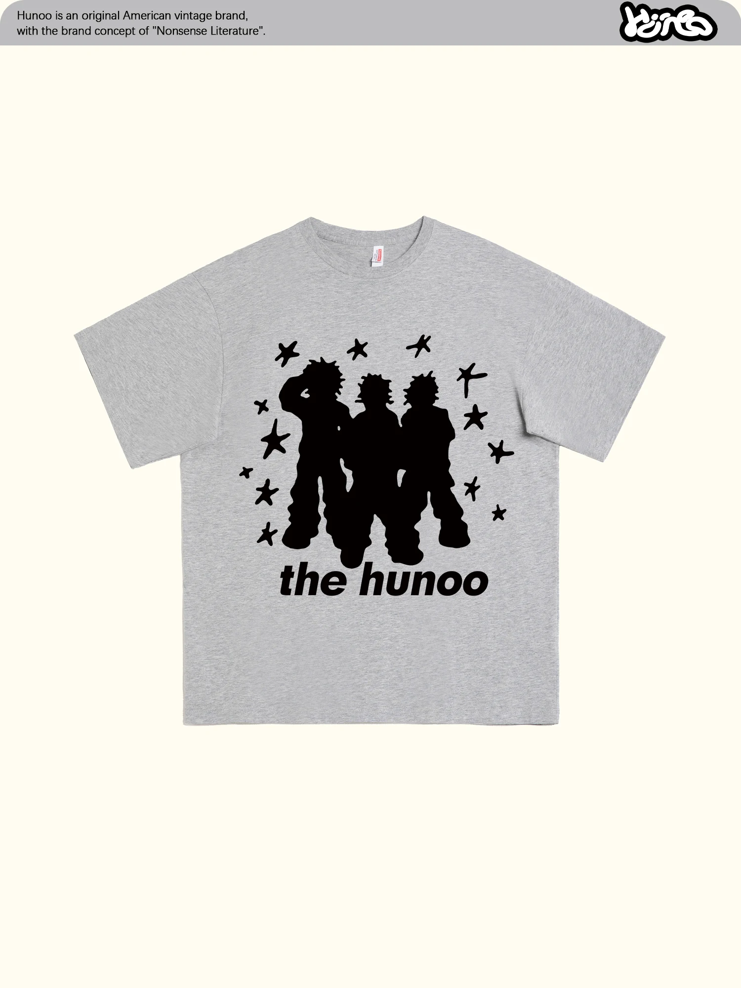 

Футболка Hunoo в американском уличном стиле с коротким рукавом для женщин, летний дизайн, парный топ с коротким рукавом, с графическим принтом, повседневная, свободного кроя