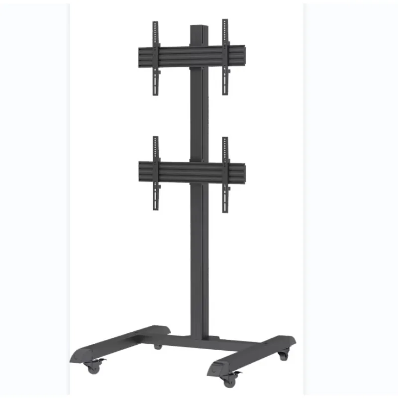 

Dual Screen TV Stand With Fixed Bracket Arms