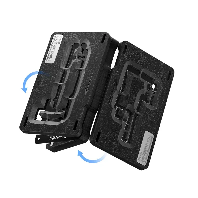 Qianli Motherboard Middle Layer Fixture Board 3D BGA Reballing Stencil Plant Tin for iPhone 17 XS 11 12 13 14 15 16 Pro Max MINI