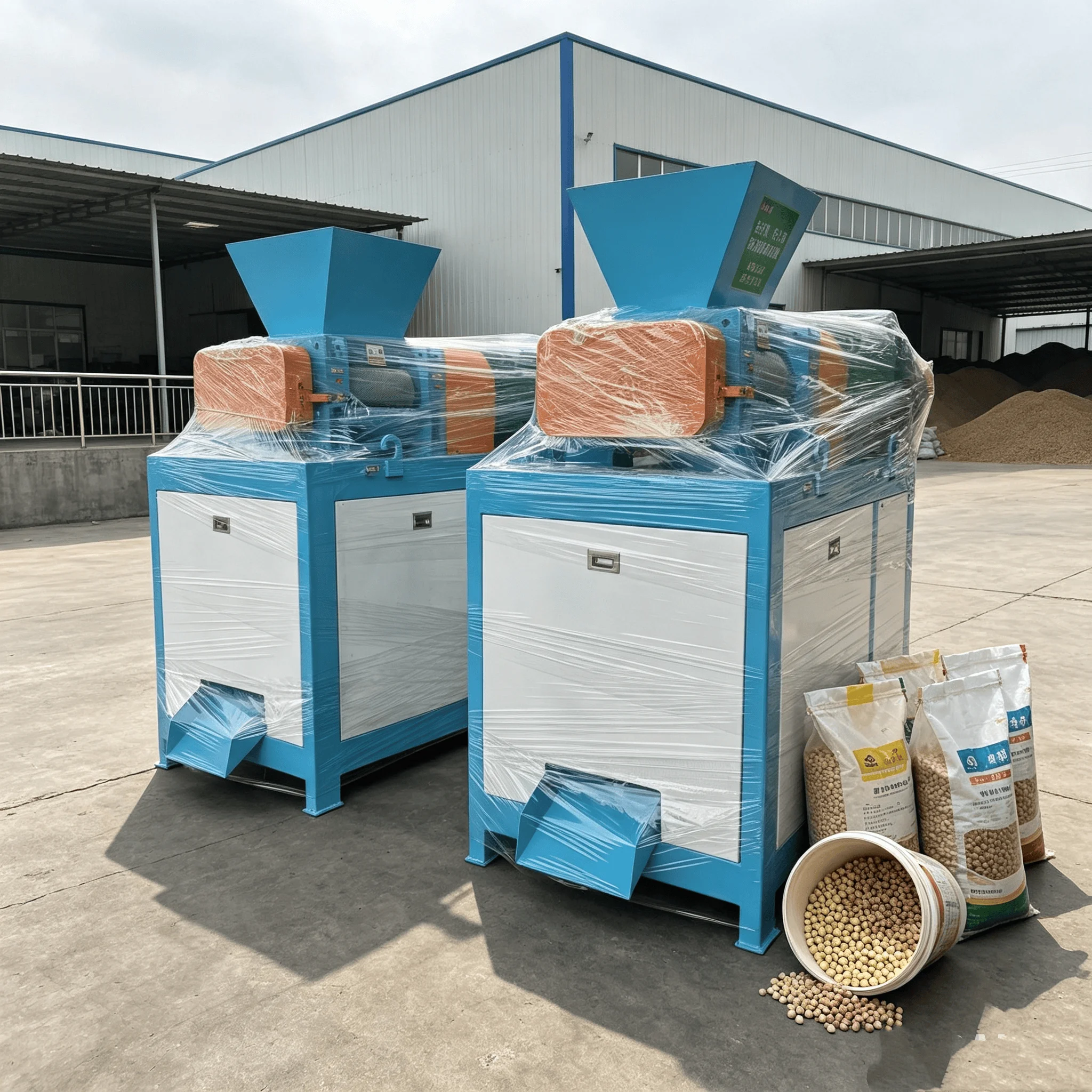 *for Vibration-reduced Agricultural Double Roller Extrusion Granulator for Compound Fertilizer Complete Line