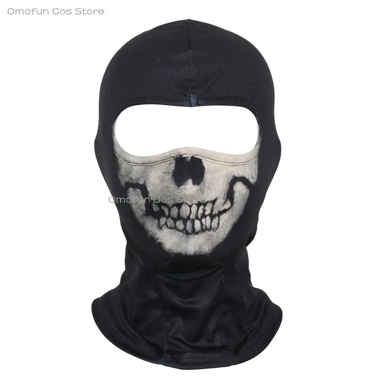 2025년 콜 오브 듀티 고스트 알레하ンド로 마스크 코스프레 익명 섹시 액세서리 의상 장식 시몬 라일리 상사 할로윈