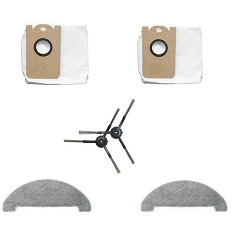 Peças de reposição para Viomi S9 Aspirador, Rolling Brushes, Escovas laterais, Filtros, Sacos de pó, Rags, Acessórios
