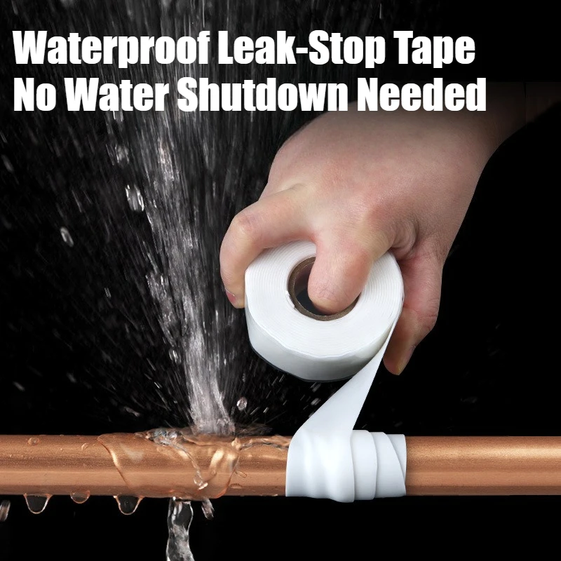 

1PC | width 25mm | Super Strong Waterproof Stop Leaks Seal Repair Performance Silicone Adhesive Insulating Duct Tapes