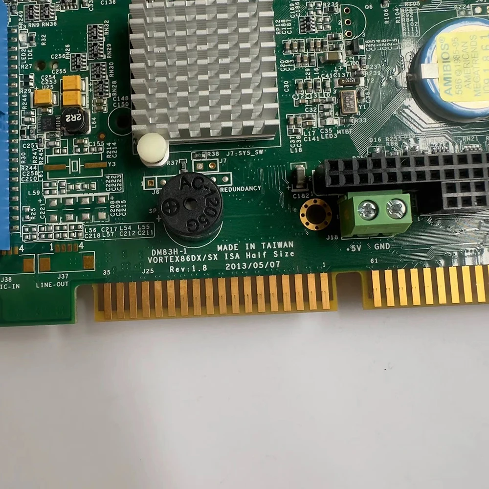ISA Industrial Computer Motherboard DM83H VORTEX86DX/SX  rev:1.8