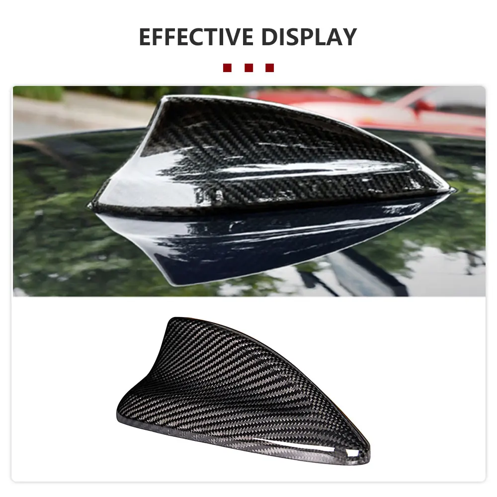 Prepreg Dry Carbon Car Roof Antenna Cover for BMW 2 Series F44 3 Series G20 G21 4 Series G22 G23 Roof Antenna Cover Caps