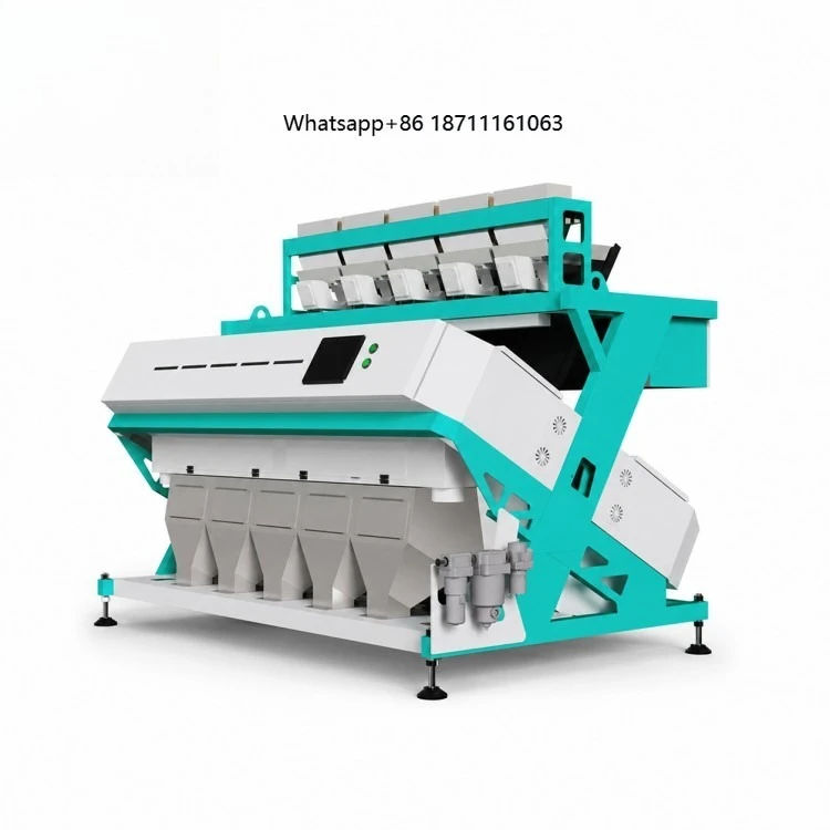 Fully Automatic Multifunctional Grain Color Sorter for Sorting Rice Beans Corn High-Efficiency Rice Screening Equipment