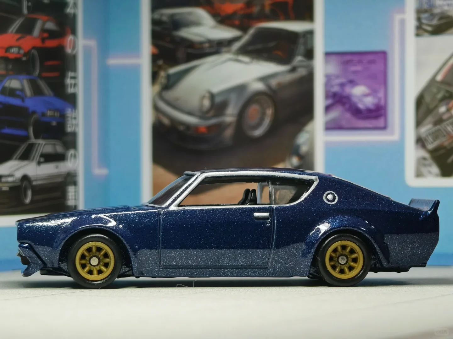 Hot Wheels Premium 1:64 Diecast Modello di auto Nissan Skyline 2000GT-R Lbwk Storia giapponese Veicolo da collezione Toy Car Cultura Fan