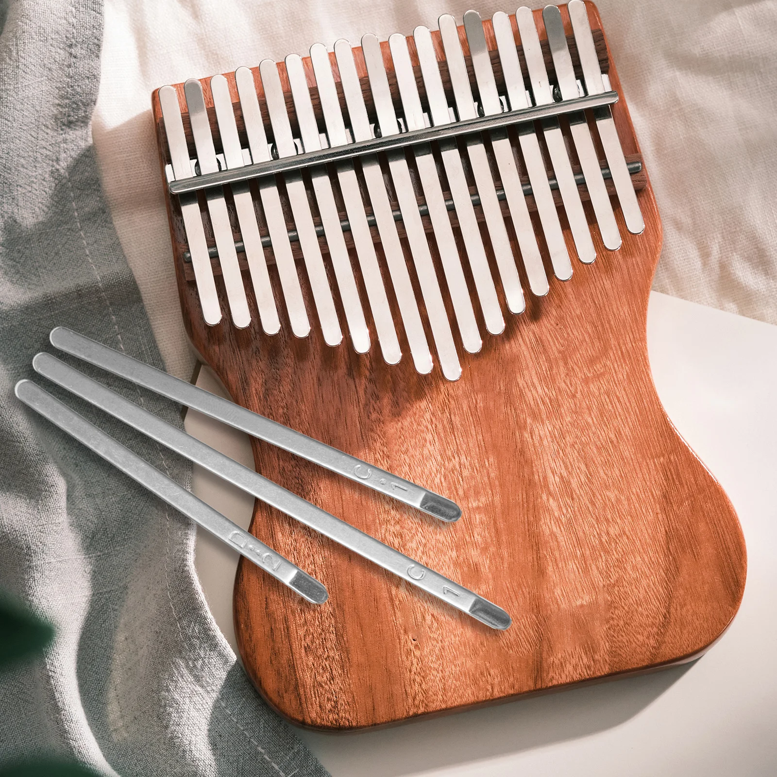 

Musical Instruments Key Thumb Piano Keys Kit Finger Parts Lettering Replacement Accessories