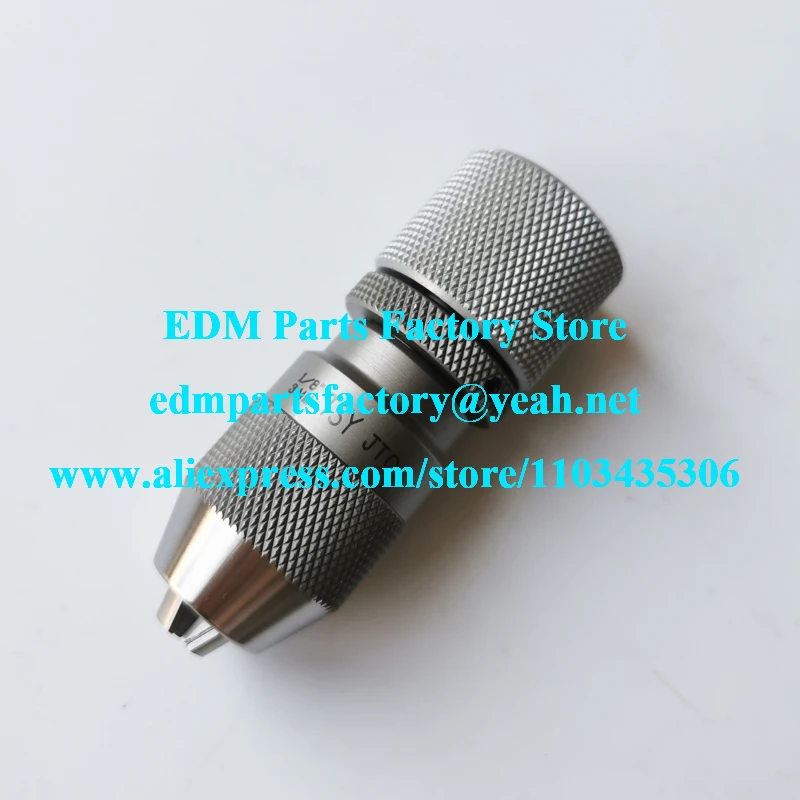 TSY 3mm Keyless Drill Chuck Cap. 0.2~3mm Mount JT No.0, 3mm Key Type Drill Chuck Cap.0.3~3mmMount JT No.0 (Stainless Steel type)