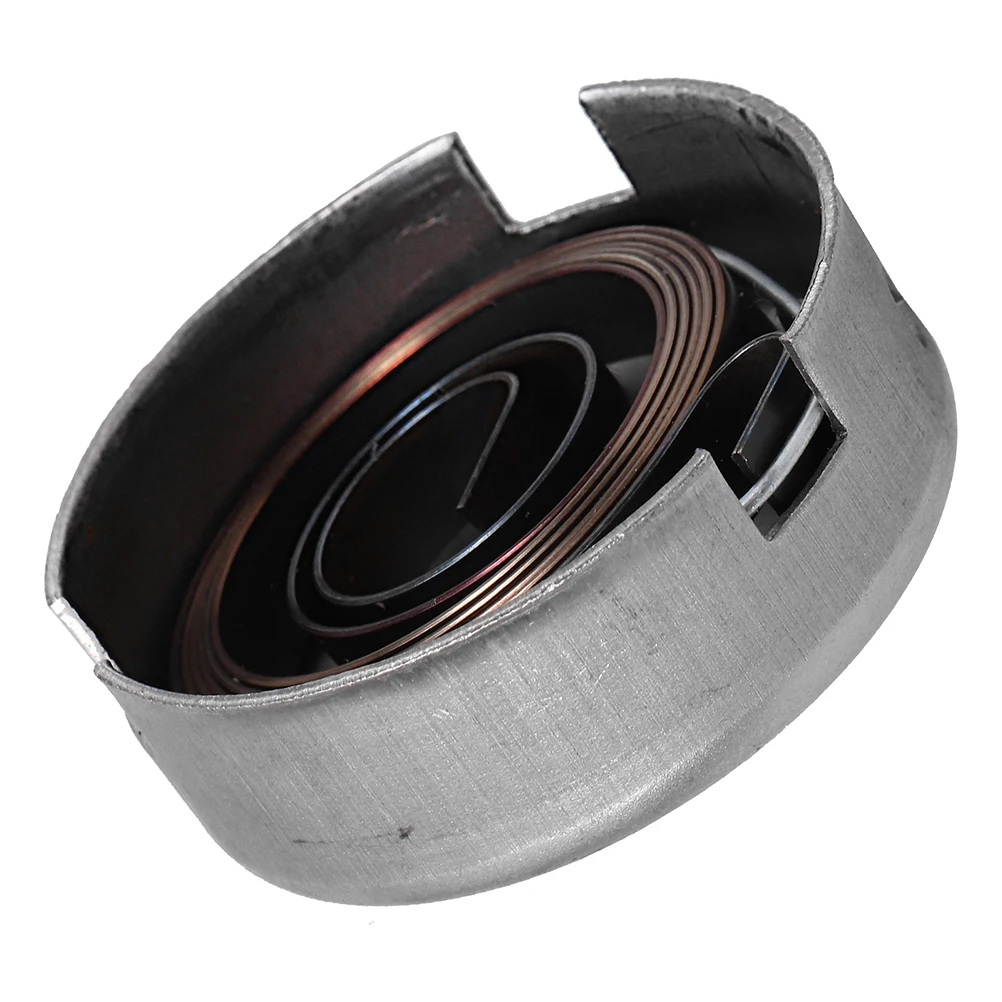 

1 Set Drill Press Quill Feed Return Coil Spring Durable Steel Chromeplate Wear Resistant Blackening Finish Easy Installation