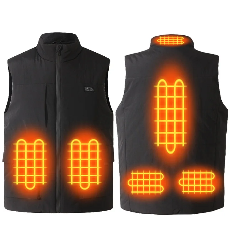 New Heating Vest Graphene Inner Smart Thermal Vest Vest Vest USB Constant Temperature Electric Heating Clothing Cross-border
