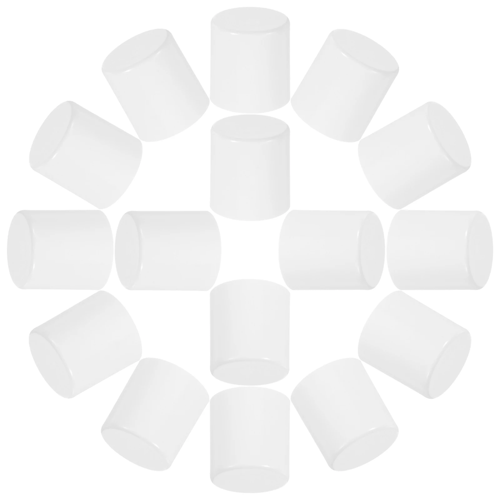 

50pcs E27 Lamp Head Covers Flat Design Anti Drop Dust Proof Sockets Bulb Holders Lighting Accessories Plastic Cups