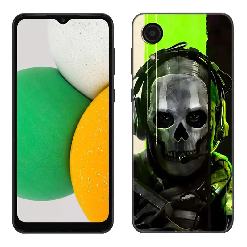 Game Call Of D-Duty Black Phone Case For Samsung Galaxy A01 A03 Core A04 E A02 A05 A10 A20 A21 A30 A50 S A6 A8 Plus A7 2018