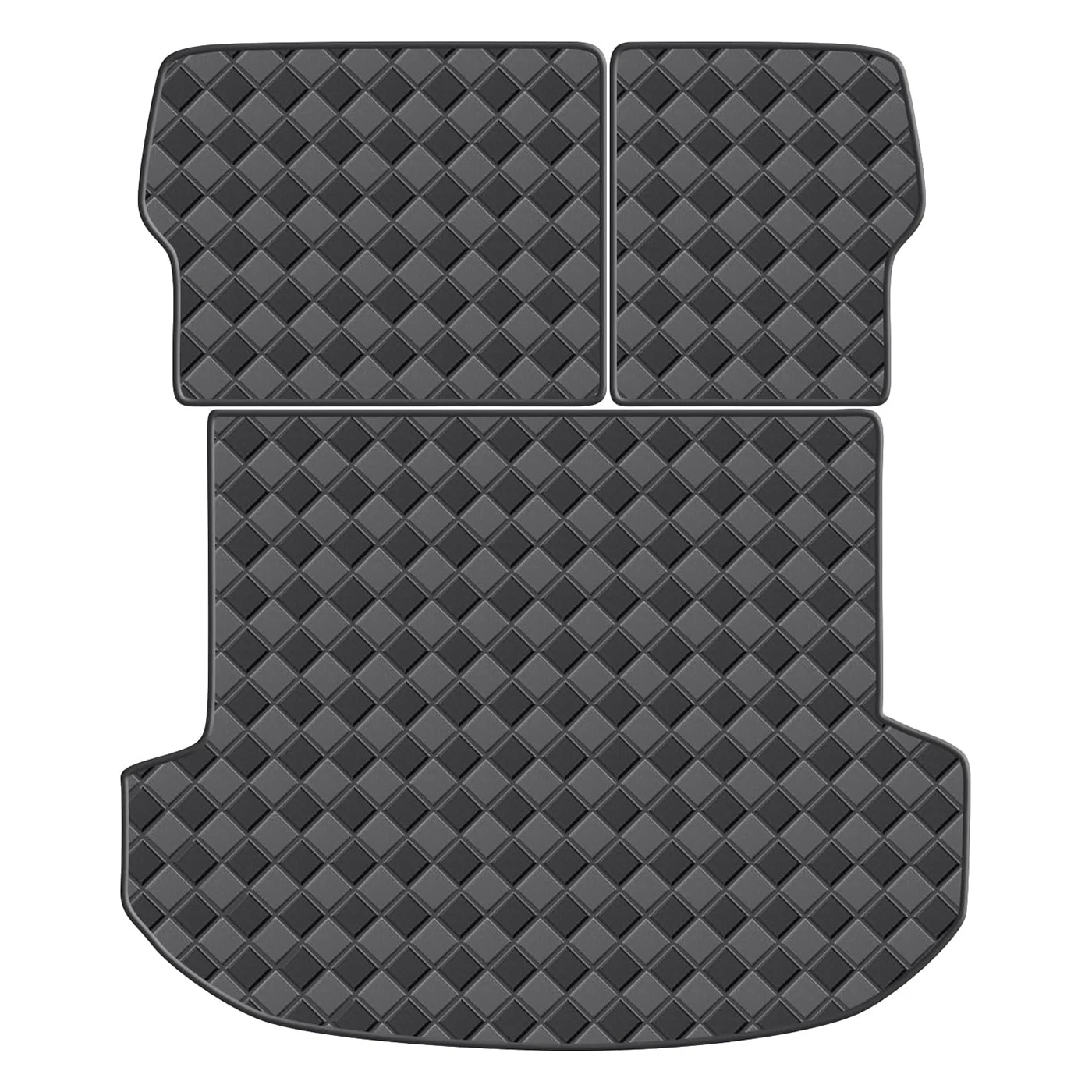 

Автомобильный напольный багажник, грузовой коврик для Hyundai Santa Fe 2019, водонепроницаемый вкладыш, противоизносный, защита от бруду