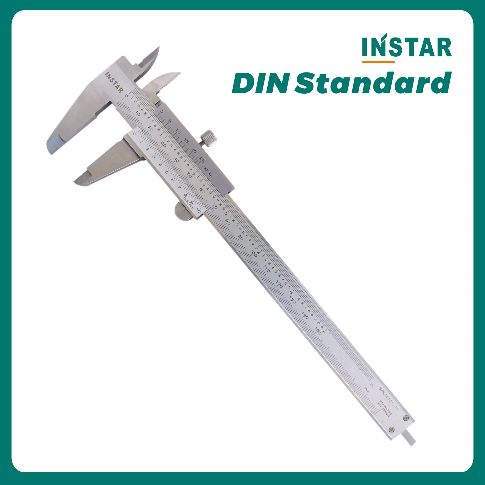 INSTAR Vernier Caliper Type Stainless Steel 150mm/6\