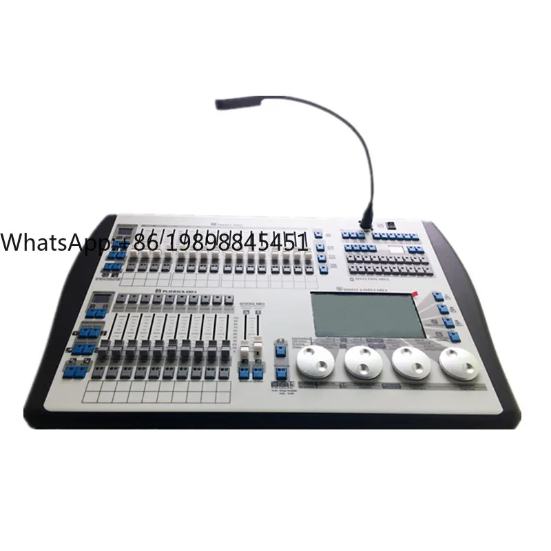 شاشة تعمل باللمس 1024 وحدة تحكم الإضاءة Dmx512 وحدة تحكم ضوء المرحلة رسم يدوي وحدة تحكم برأس متحرك لأضواء المسرح