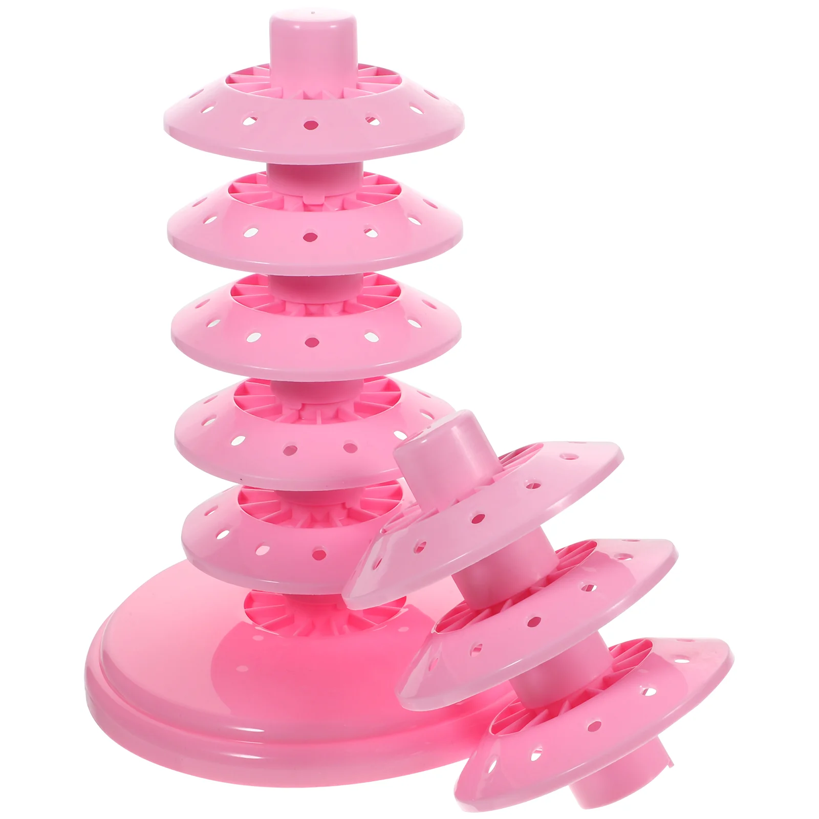 Lollipop Display Stand Sticks for Cake Pops Decorative Holder Multi-layer Plastic Rack Kabob Skewers Grilling