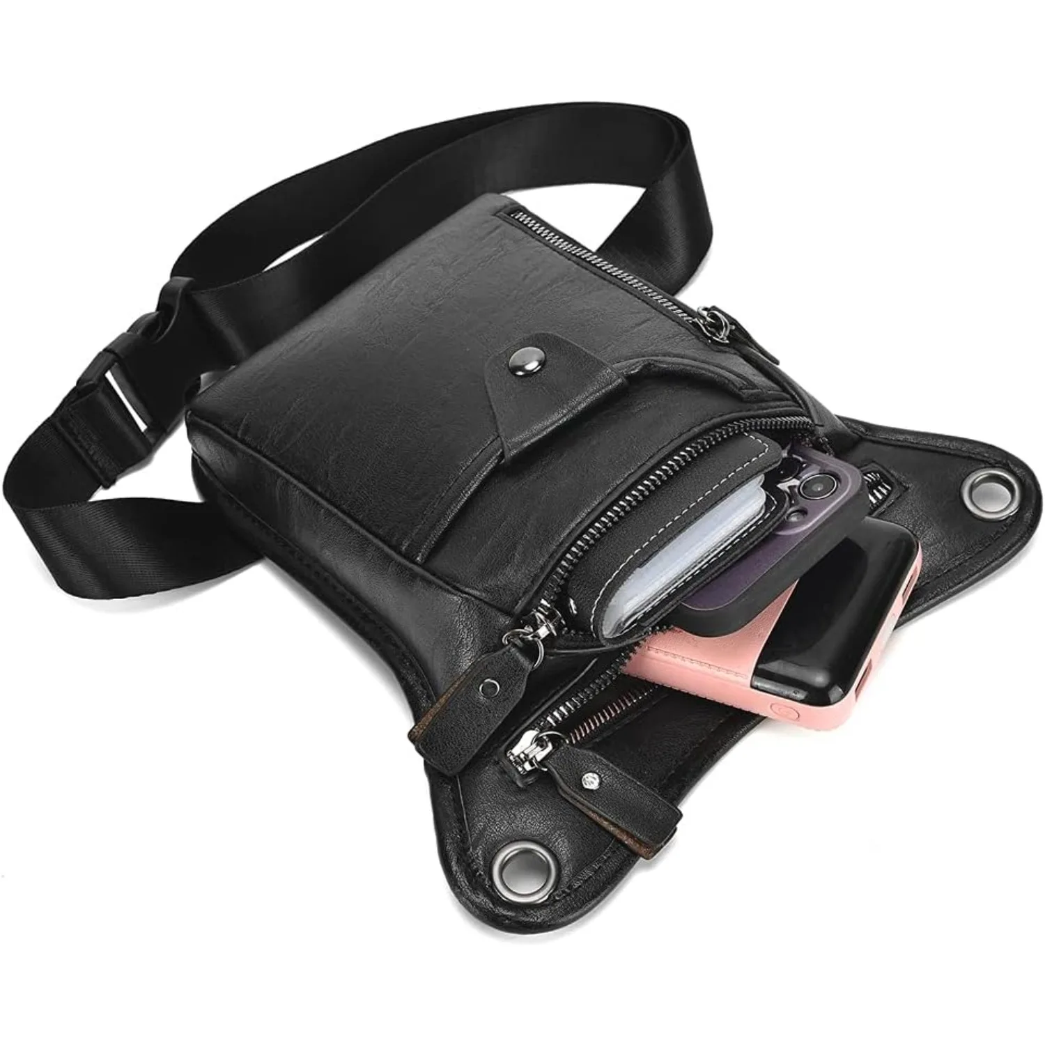 

Модная поясная сумка-бананка унисекс в винтажном корейском стиле для спорта, велоспорта, туризма и путешествий