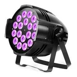 U'King 200W LEDs 4 in 1 Par Light Stage Light DMX Light Color Mixing Rainbow Effect Outdoor Led Lamp DJ Lights Party Light Disco