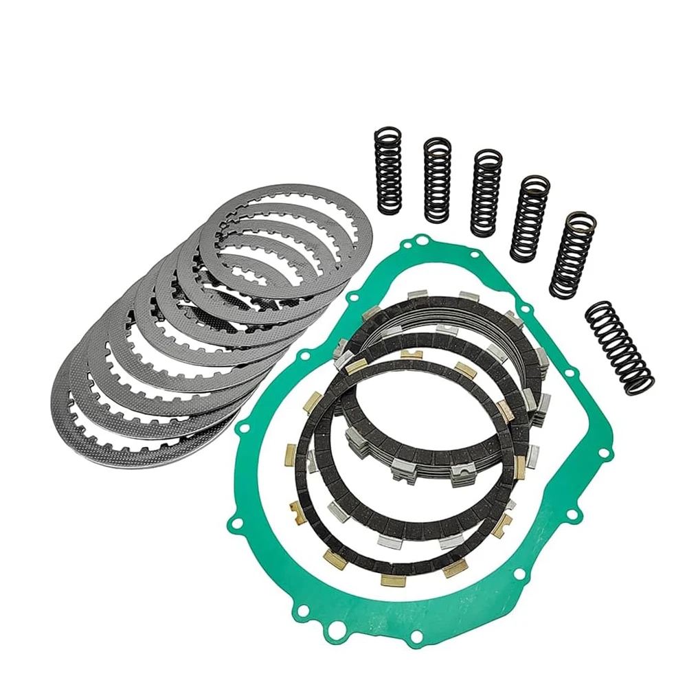 Clutch Plates Kit Heavy Duty Springs & Cover Gasket For Suzuki GSXR750 2011-2017 2018 2019 2020