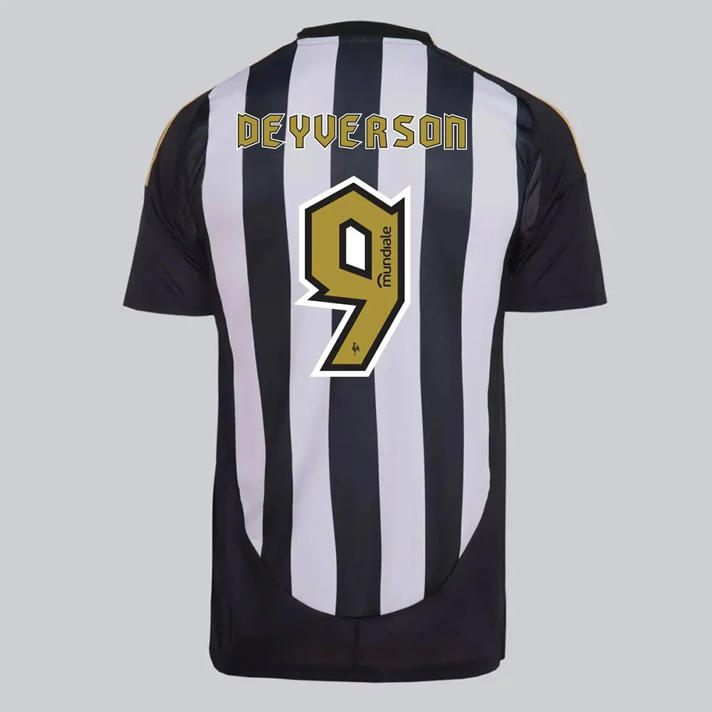 

Unisex Atlético Mineiro 2025 summer Classic Breathable Tee! DEYVERSON 9 × Moisture-Wicking × Vintage Fit for Stadium-to-Street