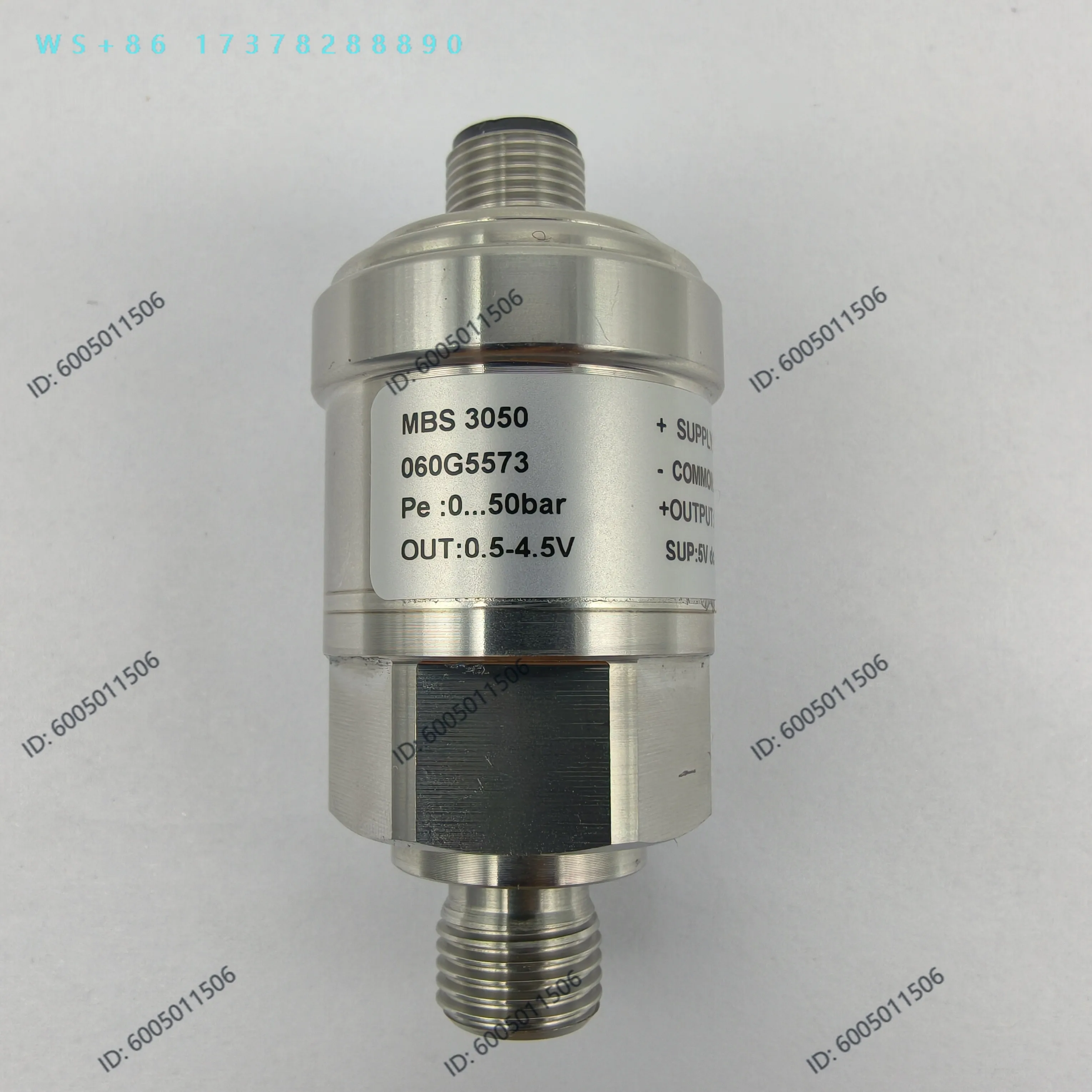 Diffused Silicon MBS3050 060G5574 Pressure Transmitter Tunnel Drilling Rig Air Pressure Sensor 350bar