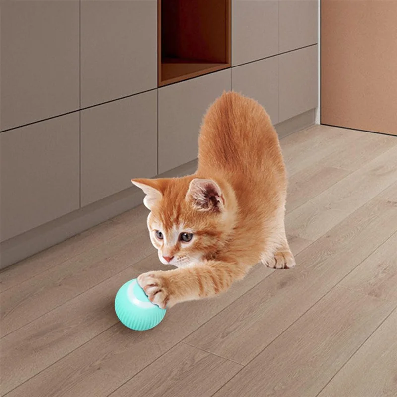F-F Interactive Cat Toys Automatic Cat Ball A Magical Tool For Cats To Entertain Themselves And Relieve Boredom