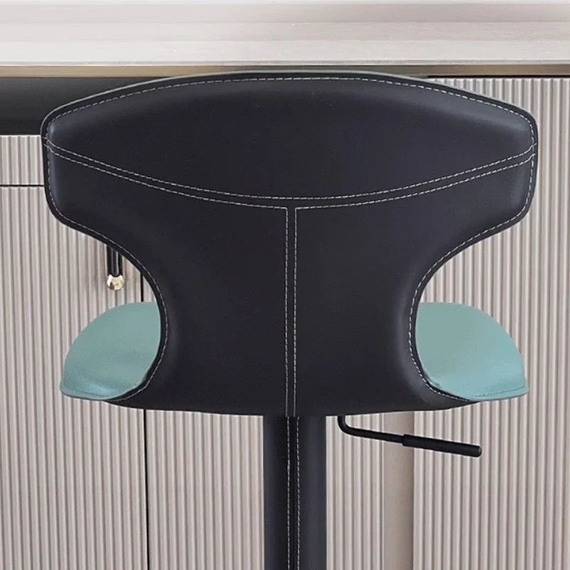 Relaxing Unique High Counter High-quality Modern Reception Bar Chairs Designer Make Backrest Height Single Bar Furniture