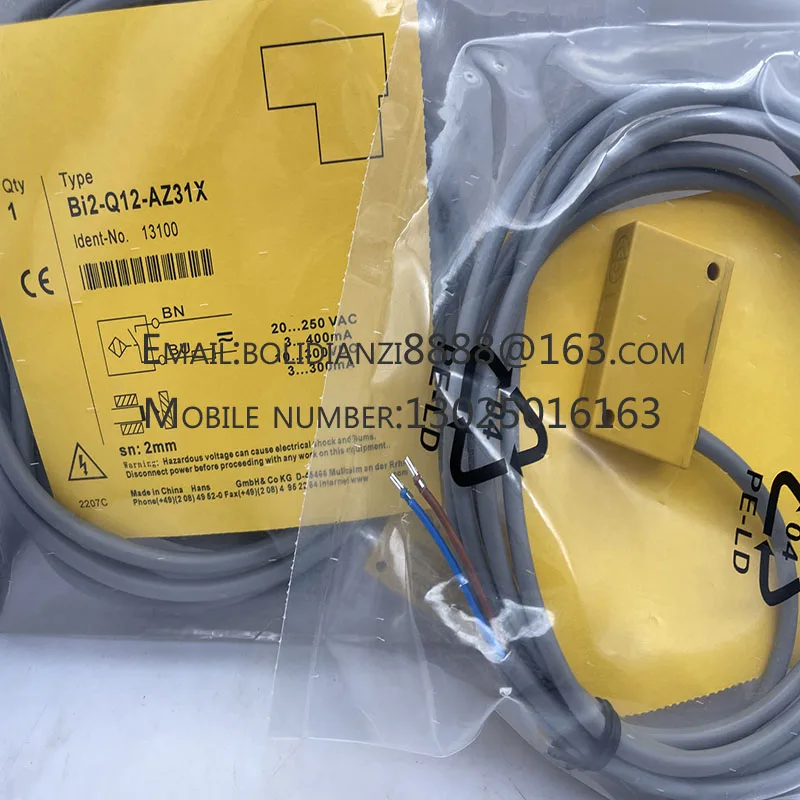 Novo sensor de interruptor de proximidade BI2-Q12-AZ31X NI4-Q12-AZ31X RZ31X em estoque