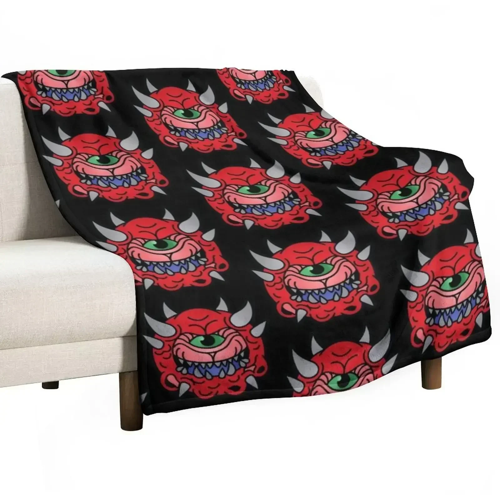 

New Cacodemon Throw Blanket Vintage Weighted Plush Blankets