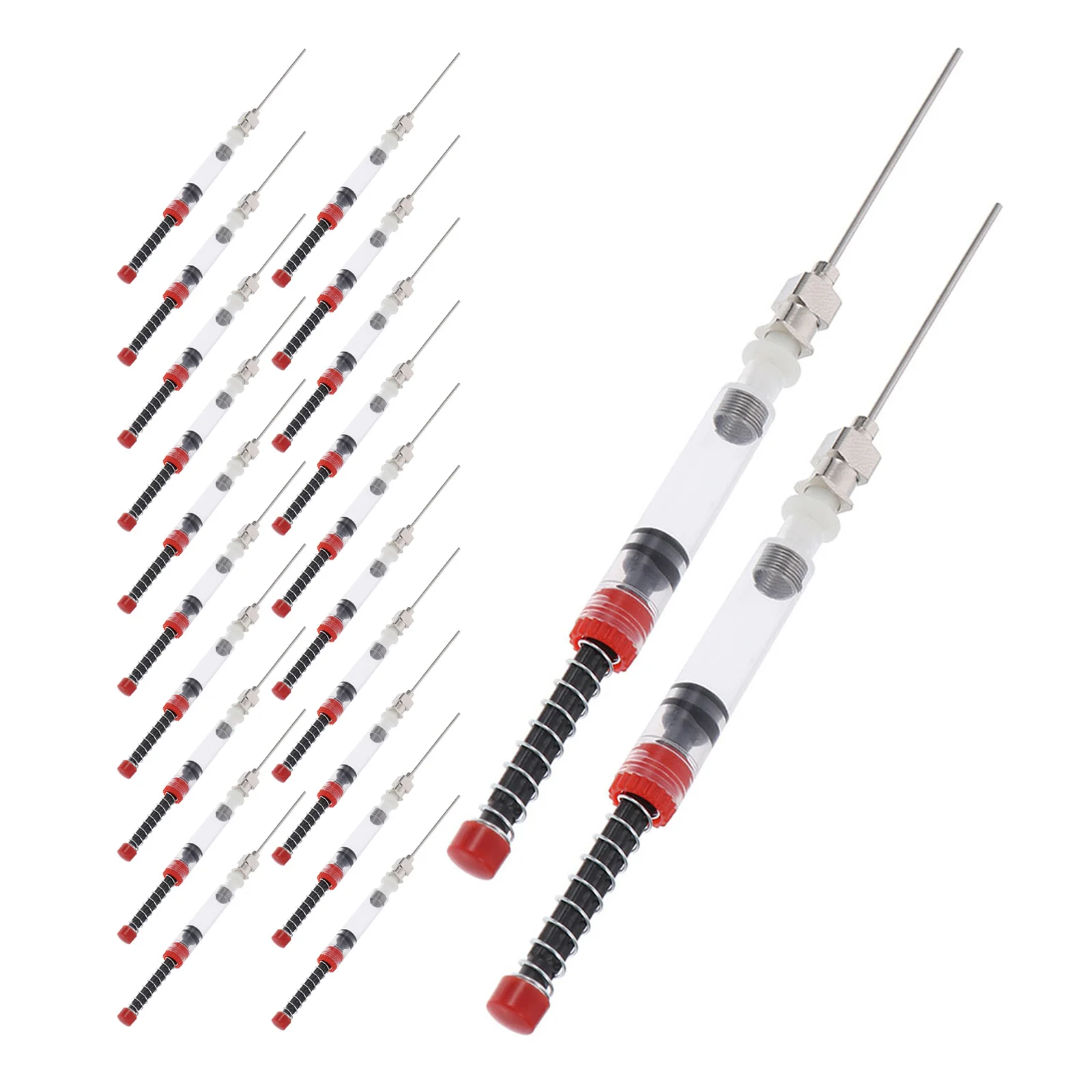 22Pcs Fountain Pen Refill Kit - Multi-Compatible Ink Cartridge Filling Tool with Stainless Steel Needle for Smooth Ink Absorber