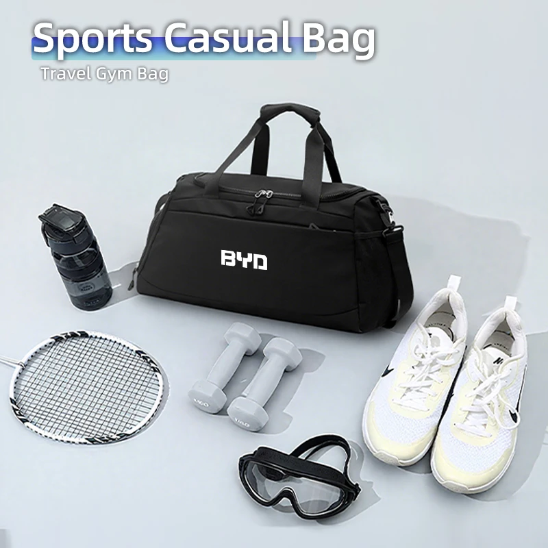 Organizador para entusiastas del Fitness con logotipo de coche, bolsa de almacenamiento de viaje, caja de herramientas para BYD M6 G3 G5 T3 F3 I3 F0 F6 S6 S8 E5 E6 G6 L3 S7 Tang Son